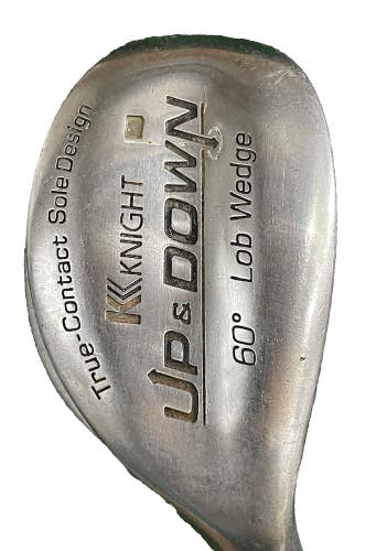 Knight Up & Down Lob Wedge 60* Stiff Steel 36 Inches RH Original Kelmac Grip