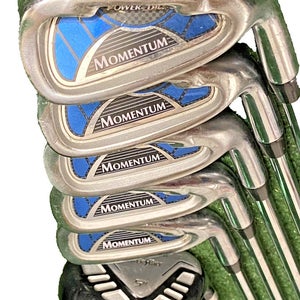 PowerBilt Momentum Iron Set 4h,5h,6-PW Men's RH Regular Steel 5h 38.5" New Grips