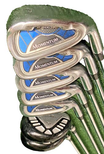 PowerBilt Momentum Iron Set 4h,5h,6-PW Men's RH Regular Steel 5h 38.5" New Grips