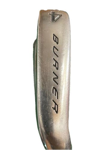 TaylorMade Burner LCG 4 Iron S-90 Bubble Stiff Graphite 38.5 RH Nice Stock Grip