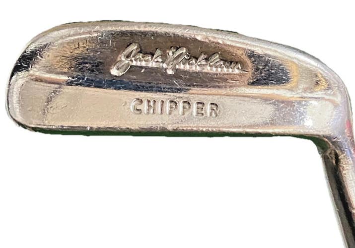 MacGregor Jack Nicklaus Chipper Steel Shaft 34" Label RH Vintage Golf Pride Grip