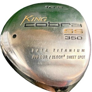 Cobra 350ss 10.5 Beta Titanium Driver 60g Aldila Stiff Graphite 44.5 RH New Grip