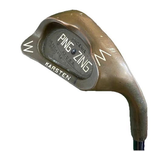 Ping Zing BeCu Pitching Wedge Black Dot +1 RH Stiff Graphite 36.5" Good Grip