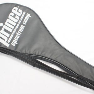 PRINCE "SPECTRUM COMP SERIES 90" SINGLE ZIPPERED TENNIS RACQUET COVER WITH STRAP