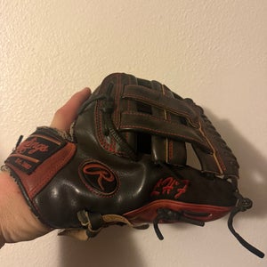 Rawlings Heart of the Hide custom RH Infield Baseball Glove 11.5" (Used)
