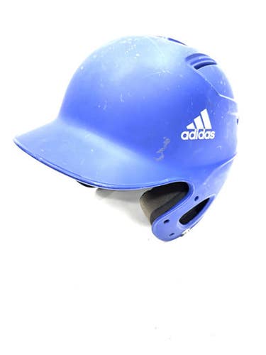 Used Adidas 6 1/2 -7 1/8 Batting Helmet No Mask Navy Blue One Size 11860-S000304316