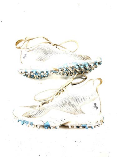 Used Under Armour LAX Cleats Womens White Senior 6.5 11860-S000304333