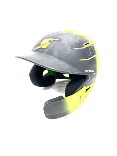 Used BoomBah 6 1/4 -7 Batting Helmet No Mask Green One Size 11860-S000304360