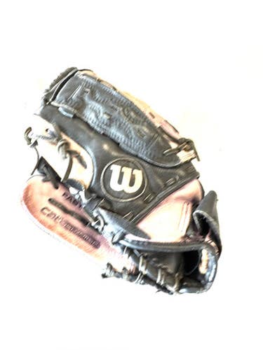 Used Wilson 11BR LH Throw Fastpitch Gloves Black 11" 11860-C000291416