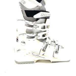 Used Salomon MG IRONY Womens DH Ski Boot White 255 MP - M07.5 - W08.5 11860-S000304504