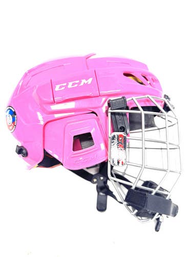Used CCM 3DS FITLITE Helmet Cage Combo Pink One Size 11860-S000304599