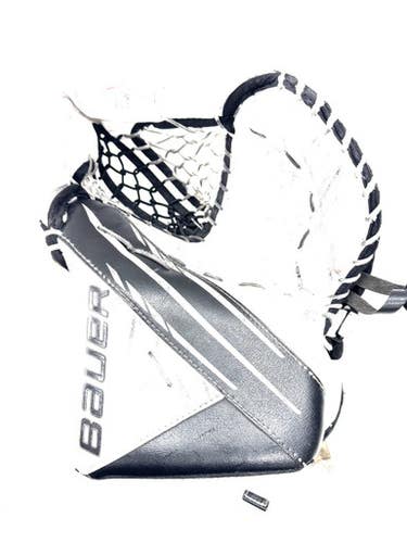 Used Bauer 3X INT MTO Inter Goalie Catcher White 11860-S000304616