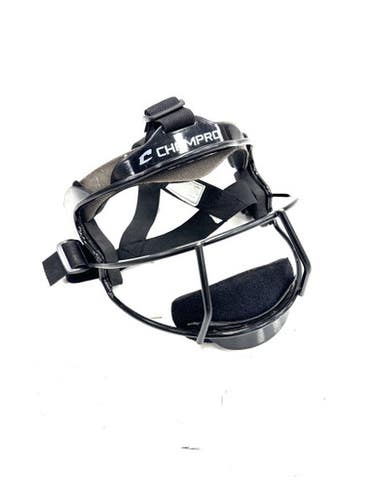 Used Champro FIELDERS MASK BB/SB Fielders Mask Black One Size 11860-S000304958
