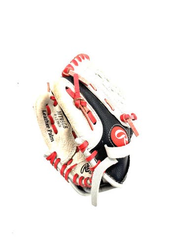 Used Rawlings MT95GB BB/SB Glove LH Throw White 9 1/2" 11860-S000304964