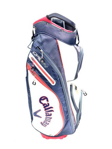 Used Callaway CALLAWAY CART BAG Mens Cart Bag Navy Blue And Red 11860-S000303674