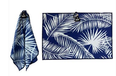 New MAGNET TOWEL PALM LEAVES 16"X24" 11860-35ATMAG-PL