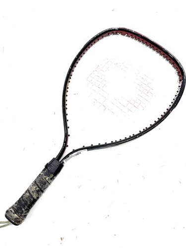 Used Spalding THE PURSUIT Adult Racquetball Racquet Black Unknown 11860-S000304149