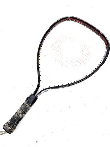 Used Spalding THE PURSUIT Adult Racquetball Racquet Black Unknown 11860-S000304149