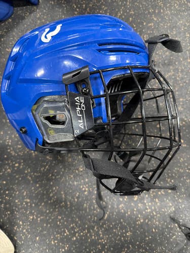 Used Bauer Helmet Cage Combo Black One Size 11337-S000480298