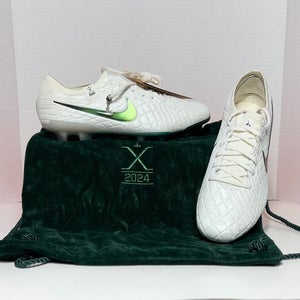 Men's Size M 6.5 Nike Tiempo Legend 10 Elite FG 30 Anniversary “Pearl” Cleats FZ1578-100