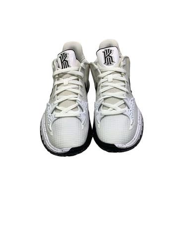 Used Nike KYRIE LOW 4 TB PROMO Basketball Shoes M Black And White Senior 12 11347-S000264812