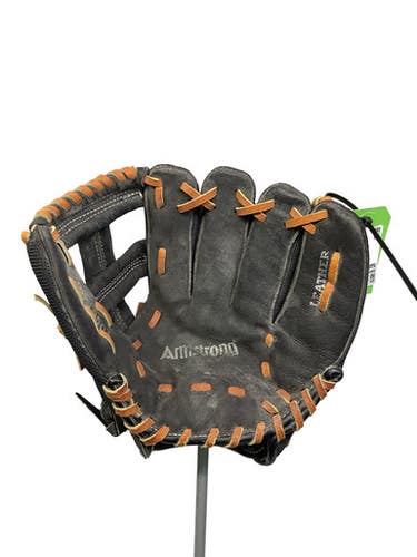 Used ARMSTRONG LEATHER BB/SB Glove T-ball Black 8" 11347-S000264792