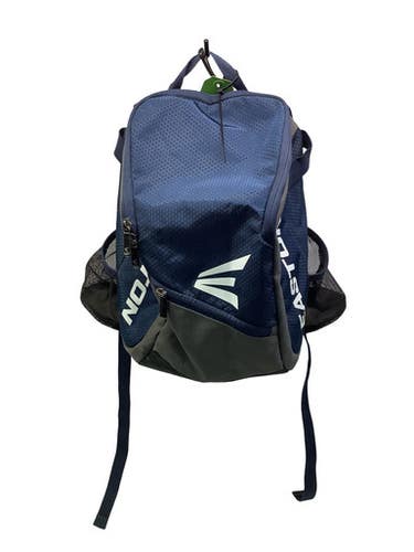 Used Easton 2 BAT NAVY BACKPACK BB/SB Player Backpack Navy Blue 11347-S000264783