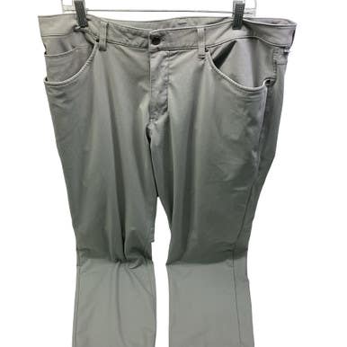 Used LULULEMON GOLF PANTS W38 Athletic Pants M Grey LG 11347-S000264759