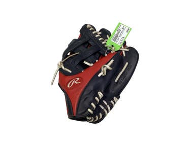 Used Rawlings SELECT PRO LITE BB/SB Glove RH Throw Navy Blue 11 1/2" 11347-S000264738