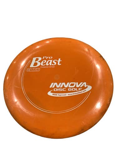 Used Innova PRO BEAST Disc Golf Driver Orange 11347-S000264714