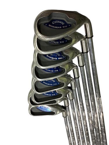 Used Callaway STEELHEAD X16 Mens Iron Set RH 4I-SW 11347-S000264711