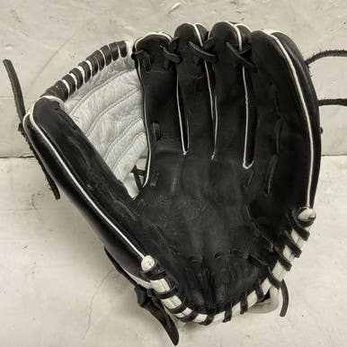 Used Wilson A500 Siren A05RF2212 RH Throw Fastpitch Gloves White And Black 12" 11855-S000199895