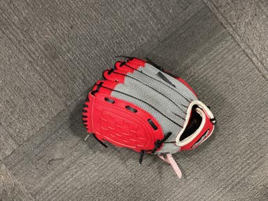 Used Rawlings PLAYER SERIES BB/SB Glove LH Throw Red 10" 11614-S000231801