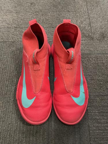 Used Nike MERCURIAL AIR ZOOM Soccer Indoor Shoes Pink Junior 01 11614-S000231799