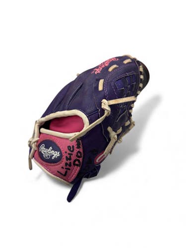 Used Rawlings HIGHLIGHT SERIES BB/SB Glove T-ball Purple 10" 11863-S000024934