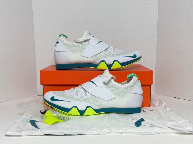 Size 11 Nike Pole Vault Elite Track & Field Jumping Spikes Shoes FZ9649-100