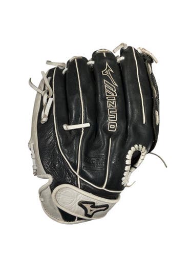 Used Mizuno BB/SB Glove RH Throw Black 12" 11847-S000033121