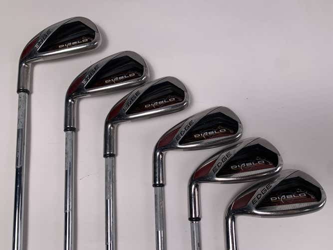 Callaway Diablo Edge Iron Set 5-PW Uniflex Steel Mens LH