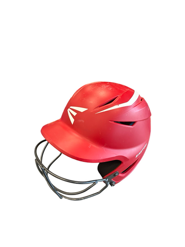 Used Easton BATTING HELMET W MASK Batting Helmet w/Mask Red MD 11682-S000128514