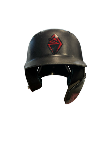 Used Easton BATTING HELMET W GUARD Batting Helmet No Mask Black S/M 11682-S000128490