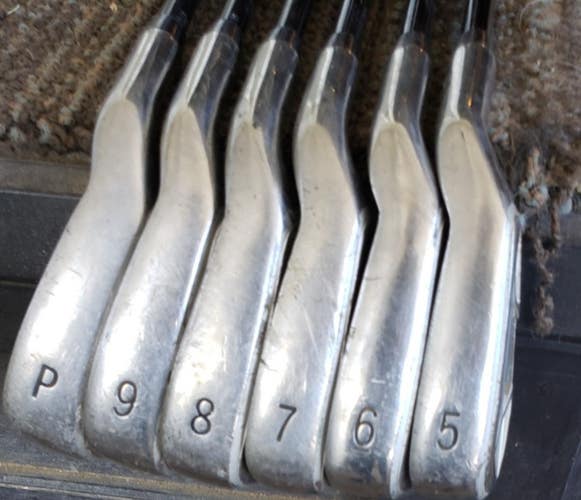 SET 6 ACER XF CAVITY BACK DIAMOND TOUR GOLF IRONS 5-6-7-8-9-PW V NICE R/S FLEX