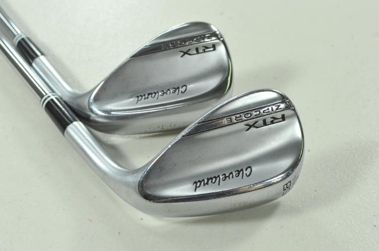 Cleveland RTX Zipcore Tour Satin 52*, 58* Wedge Set RH DG Spinner Steel #212537