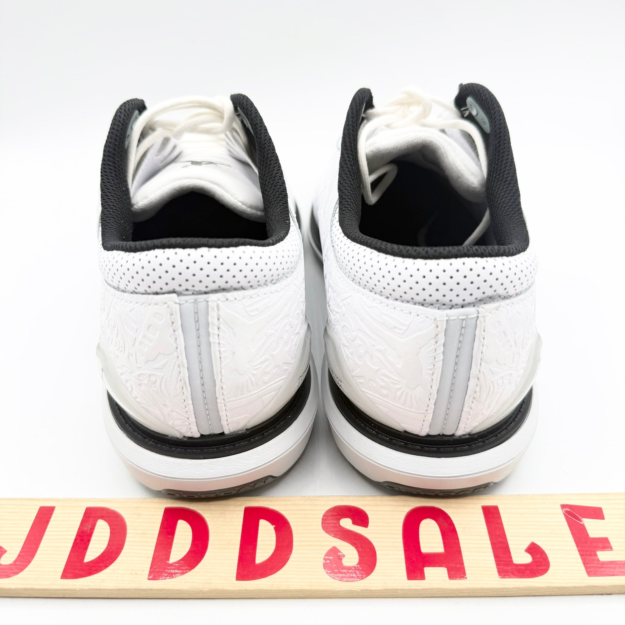 NEW Nike Air Jordan ADG 5 Mens Size 9 Low White Black Golf FQ7874-102 RARE Jordan ADG 5 Golf Shoes. Nike ID main image 4