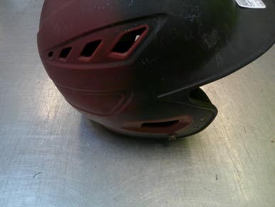Used BoomBah HELMET Batting Helmet No Mask Black LG 11339-S000199178