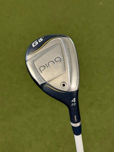 Ladies PING GLe3 22* 4 Hybrid w/Cover - PING ULT 250 Lite Ladies RH
