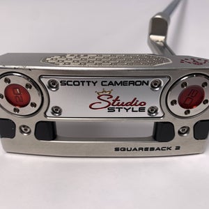 Scotty Cameron Studio Style Squareback 2 2025 Putter 35" Mens RH