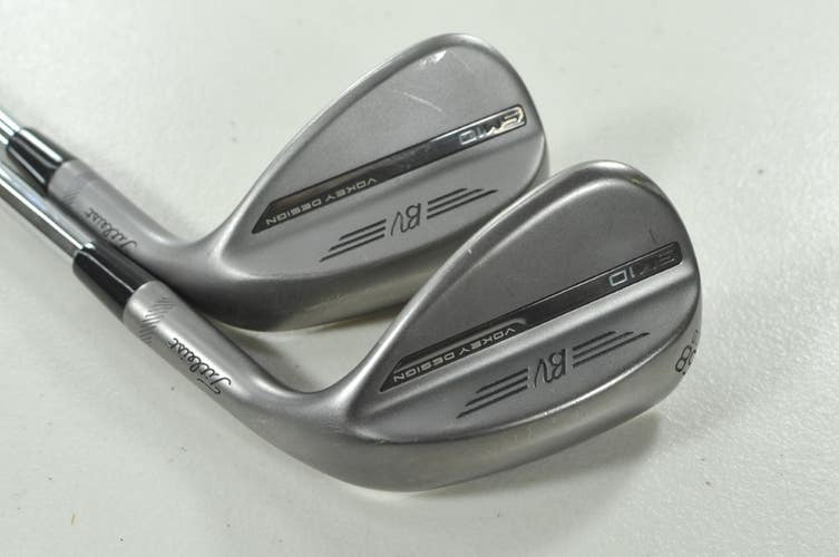 Titleist Vokey SM10 Nickel 54*, 58* Wedge Set RH Wedge Flex Steel # 210610