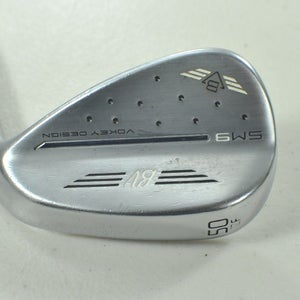 Titleist Vokey SM9 Tour Chrome 50*-12F Wedge Right BV Steel  # 212109