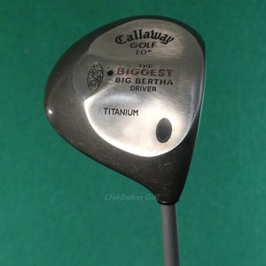 Callaway Biggest Big Bertha 10 Driver Factory Ultra Light Graphite Regular