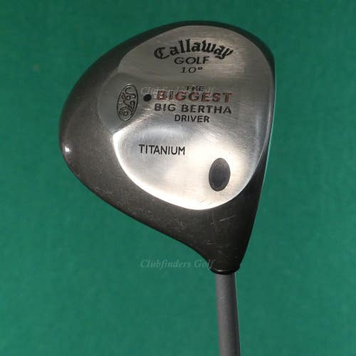 Callaway Biggest Big Bertha 10 Driver Factory Ultra Light Graphite Regular